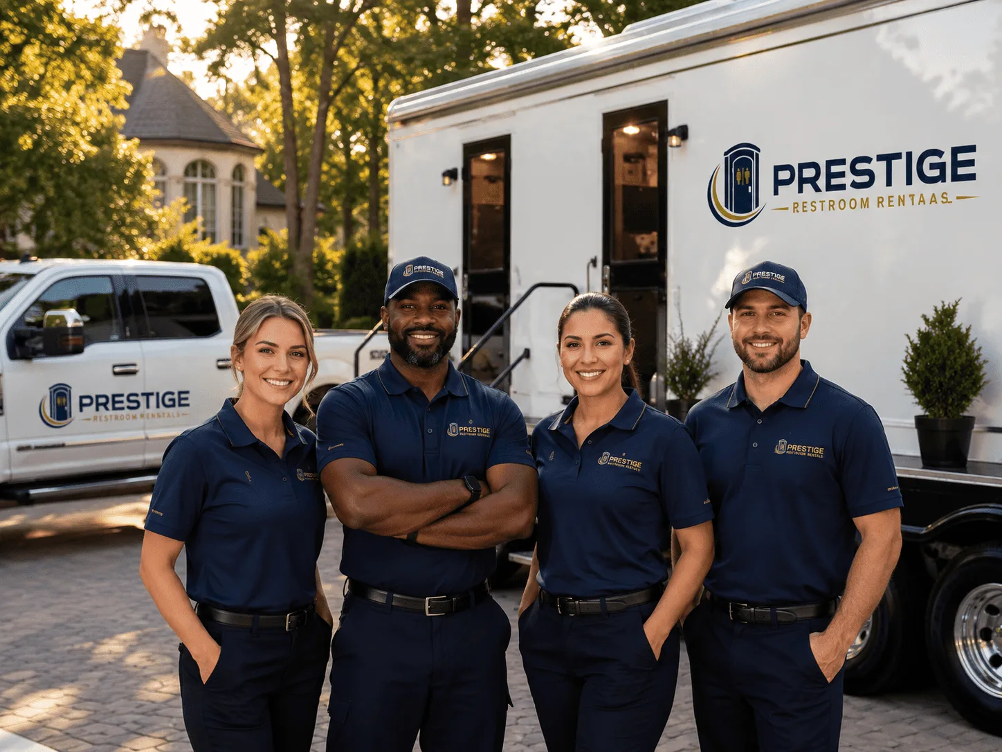 Trusted Luxury Portable Restrooms company in Luckey, OH
